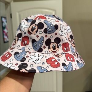 Disney Mickey Mouse Patterned Bucket Hat